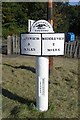 Old Milepost by the A530, Nantwich Road, Wimboldsley