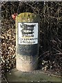 Old Milestone by the A595, south west of Carlisle