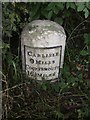 Old Milestone by the A595 at Jenkin Cross