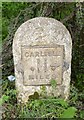 Old Milestone by the former A6071, near Mill Hill