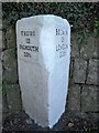 Old Milestone by the former A30 in Fraddon