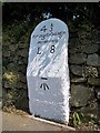 Old Milestone in Callington