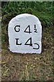 Old Milestone by the A390, west of St Ive