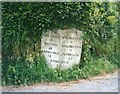 Old Milestone opposite Trebartha North Lodge