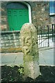 Old Milestone by the former A3047, Carn Brea parish