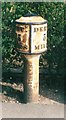 Old Milepost by the A6005, Derby Road