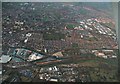 Industry, rail and river in Lincoln SE: aerial 2017