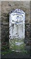 Old Milestone by the B3164, West Street, Broadwindsor