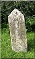 Old Milestone by the A35, Morecombelake