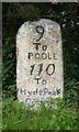 Old Milestone by the A351, Sandford, Wareham