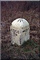 Old Milestone by the B6282, east of Middleton-in-Teesdale