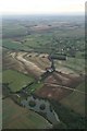 Ketsby fishing ponds to South Ormsby: aerial 2017