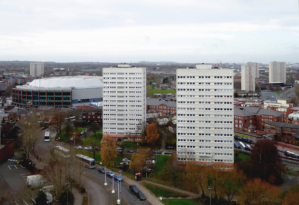 Birmingham tower blocks © Roger D Kidd cc-by-sa/2.0 :: Geograph Britain ...