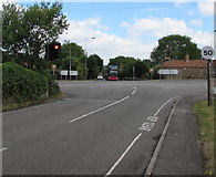 ST6783 : Crossroads in Iron Acton by Jaggery