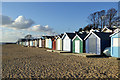 Beach huts, West Mersea