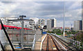 Pudding Mill Lane station, DLR 2009