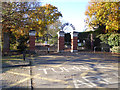 Gates to Bourne Park