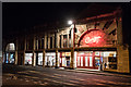 Clevedon Curzon Cinema at night