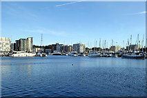TM1643 : Ipswich Docks by Robin Webster