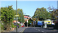 Raynes Park station, Down side entrance 2005