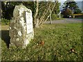 Milestone at Hanley Swan