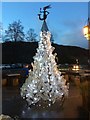 SH7956 : Illuminated Christmas tree by Richard Hoare