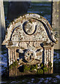 A symbolic gravestone in Yarrow Kirkyard