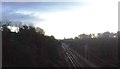 Railway Line at Charnock Richard