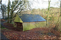 NS2209 : Boathouse at the Swan Pond, Culzean by Billy McCrorie