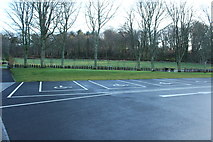 NS2310 : Disabled Parking at Culzean Visitor Centre by Billy McCrorie
