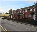 Row of brick houses, Trealaw Road, Trealaw