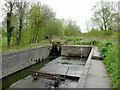 Canal lock and dry dock, Calf Heath, Staffordshire