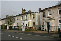 TL3707 : C19 villas in Churchfields, Broxbourne by David Kemp