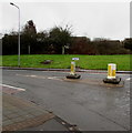 Excalibur Drive pedestrian refuge, Lisvane, Cardiff