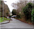 Road into Caedelyn Court, Lisvane, Cardiff