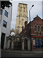 ST5972 : Tower of the Temple Church, Bristol by Stephen Craven