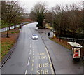 ST3188 : Malpas Road bus stop and shelter, Crindau, Newport by Jaggery