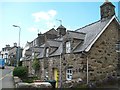 Traditional  cottages in Wellington Terrace, Criccieth