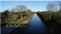 Rushall Canal N from Hill Farm Bridge, Walsall