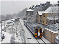 A train on the Borders Railway