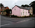 Pink house on a Llanishen corner, Cardiff