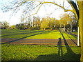 December afternoon sunlight in East Park, Wolverhampton (2)