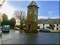 The War Memorial clock, St Teath