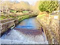 Fish Ladder on the River Camel, Camelford Bridge