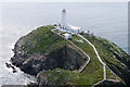 SH2082 : Lighthouse at South Stack, Holy Island, Anglesey by Phil Champion