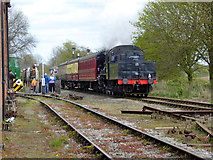 ST6642 : Train on East Somerset Railway by Robin Webster