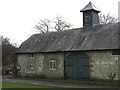 Clock on barn at Manor Farm, Higher Wraxall