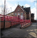 SO1191 : Zigzag ramp to Newtown railway station by Jaggery