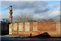 The remains of Britannia Mills, Bennett Street