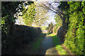 Footpath on the edge of Lichfield